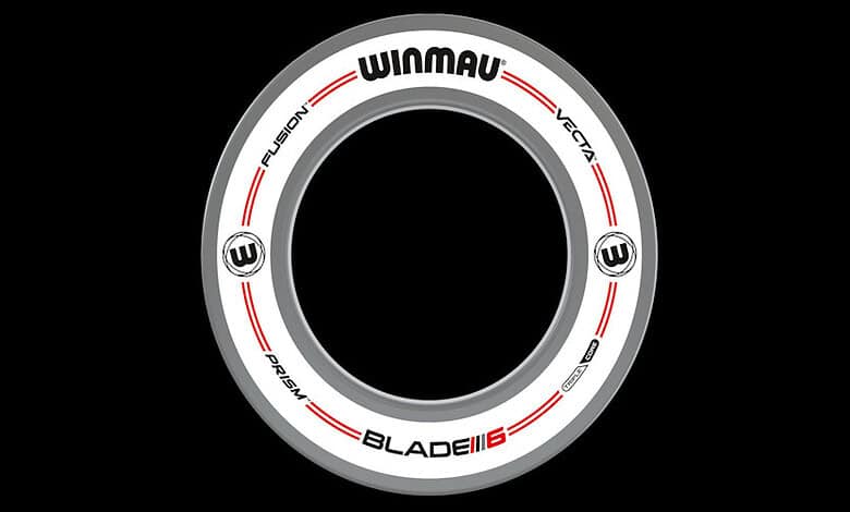 Plasma Ice Dartboard Surround Light and Pro-Line Original White Surround Bundle