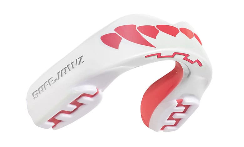 SAFEJAWZ Extro Series Pink Fangz Mouthguard