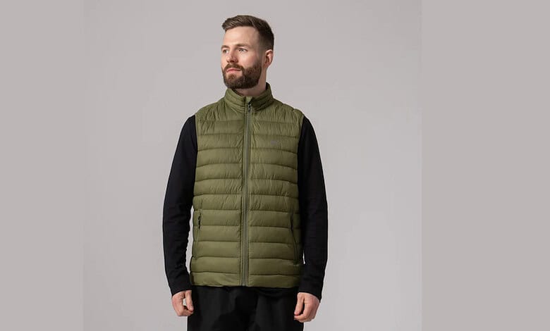 Mac in a Sac Synergy - Men's Insulated Gilet - Khaki