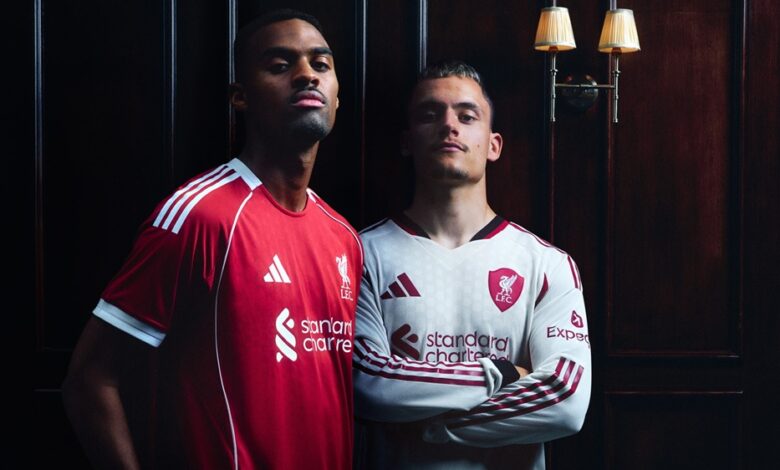 adidas and Liverpool FC Launch New Home and Away Jerseys for the 2025 26 Season