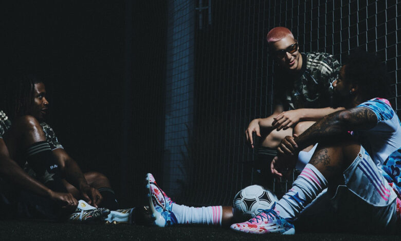 adidas and BAPE collaborate for a football collection bursting with streetwear attitude