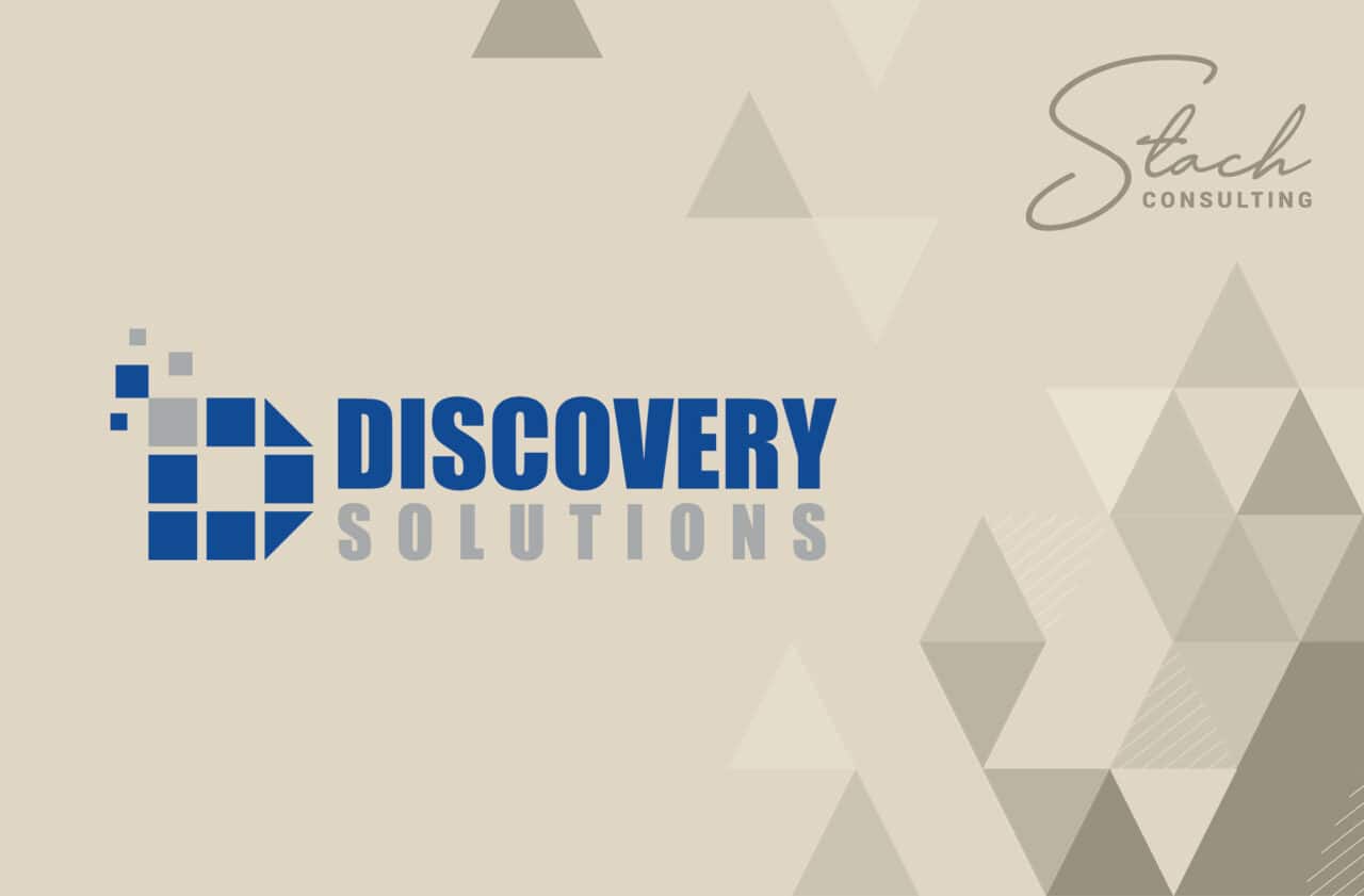 Discovery Solutions Logo with Stach Consulting Logo
