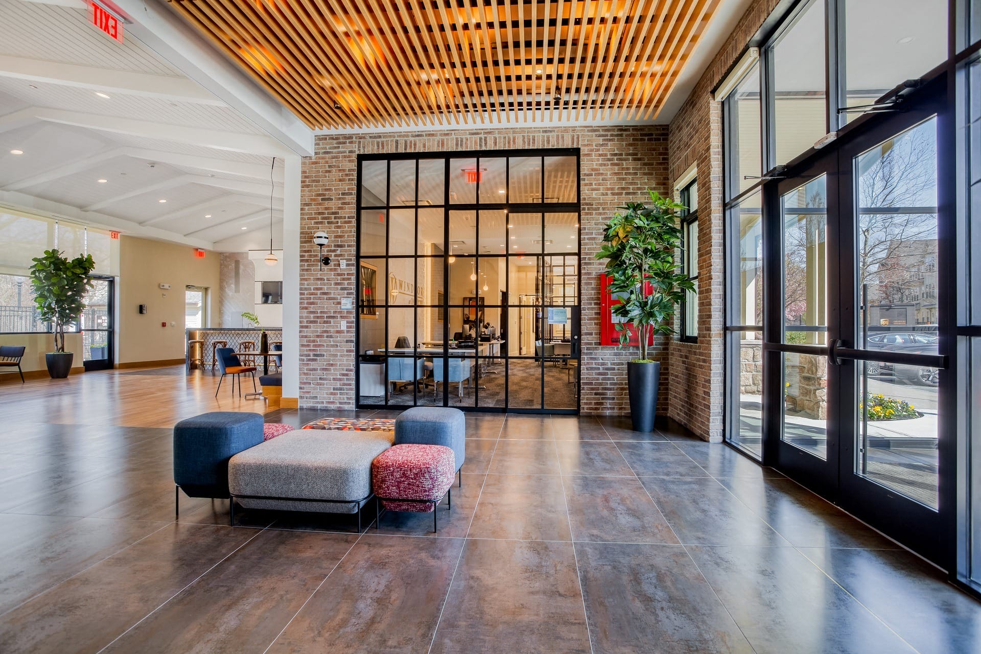 Our newly renovated clubhouse includes dedicated spaces for work and entertainment