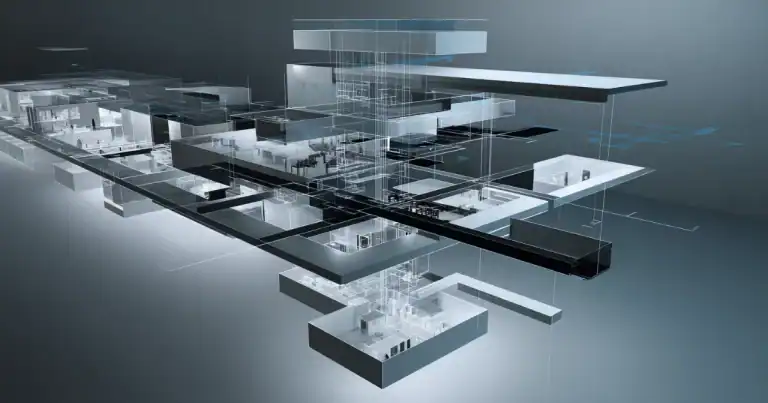 Architectural diagram showing structural constraints limiting and shaping a layered website performance system.