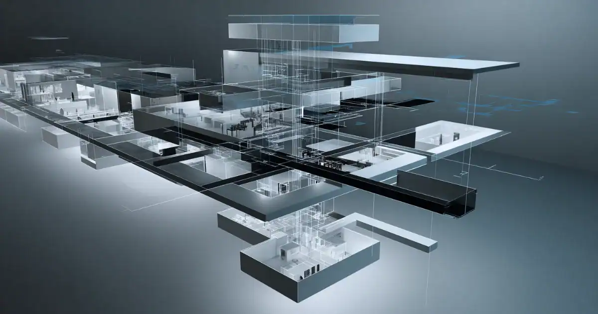 Architectural diagram showing structural constraints limiting and shaping a layered website performance system.