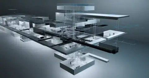 Architectural diagram showing structural constraints limiting and shaping a layered website performance system.