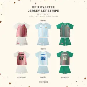 THE OVERTEE - JERSEY SET STRIPE