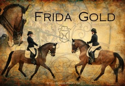Frida Gold Fotocollage