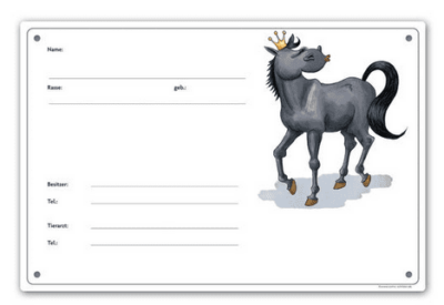 Boxenschild comic diva Rappe