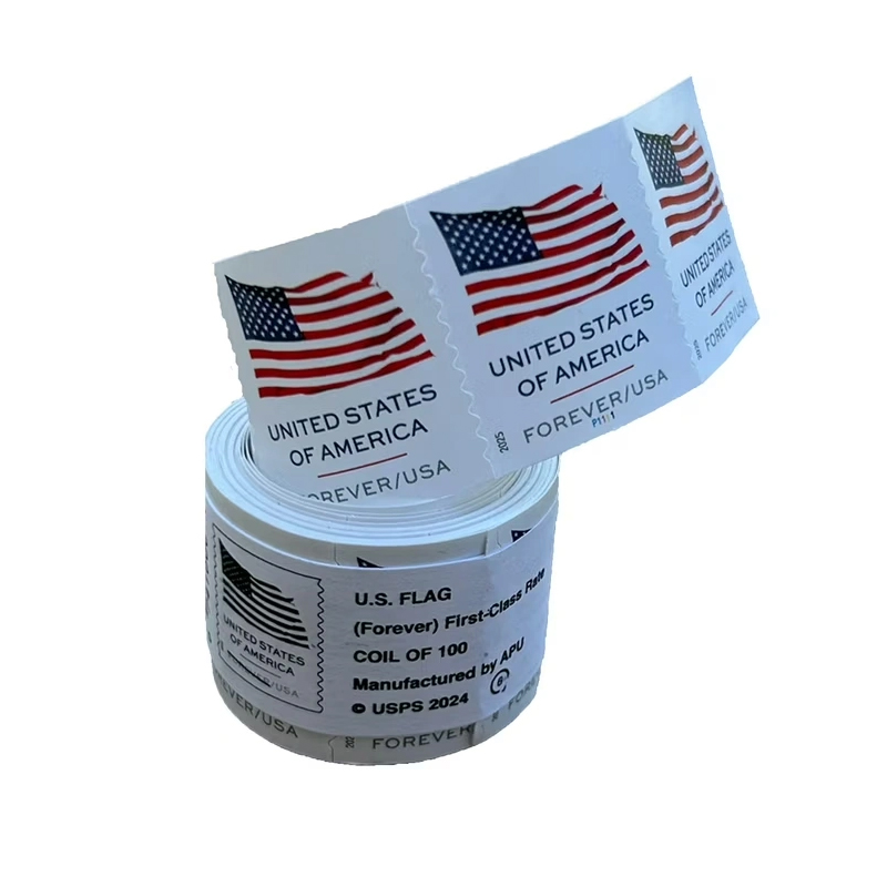2025 US Flags Freedom Booklets Rolls - Image 1