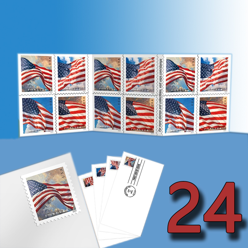2024 Flag Forever Stamps Sheets Booklets - Image 1