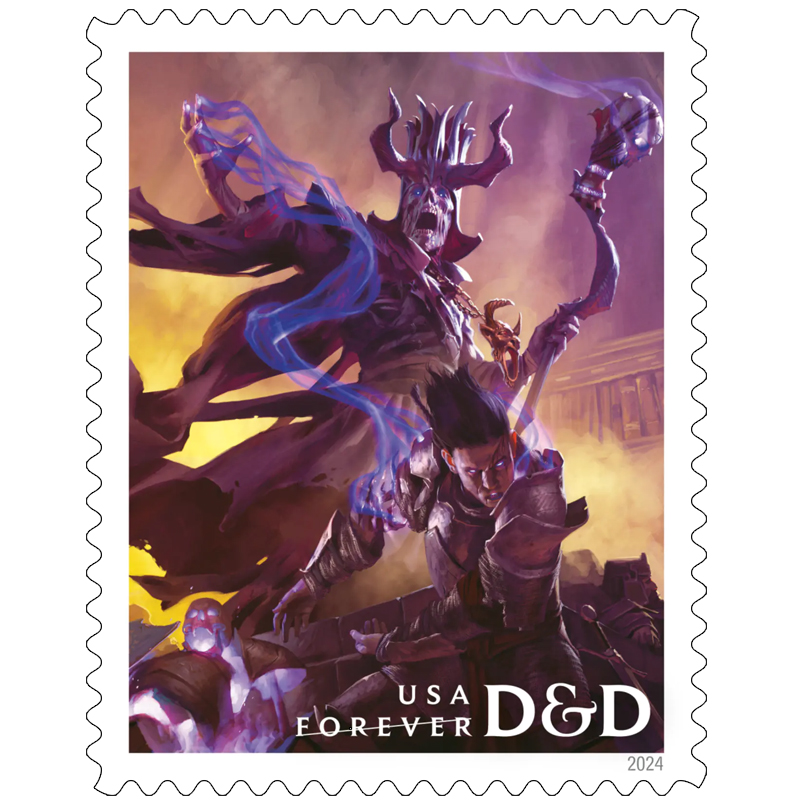 2024 forever stamps Dungeons & Dragons - Image 2