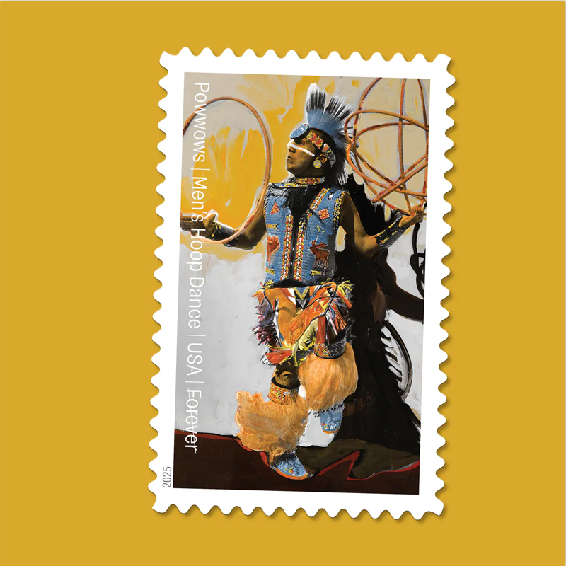 2025 Powwows: Celebrating Native AmericanCulture Stamps, Sheet of 20 - Image 2