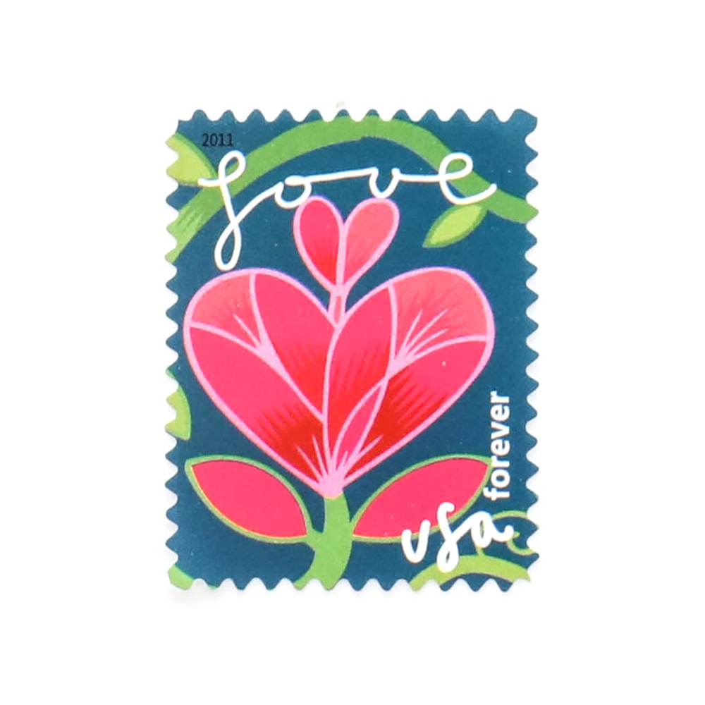 2011 US First-Class Forever Stamps - Garden of Love - Image 1