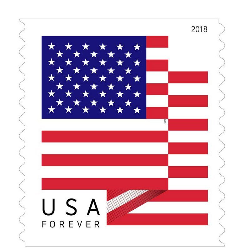 2018 U.S. Flag sheets Forever Stamps - Image 1