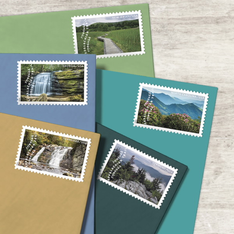 2025 The Appalachian Trail Forever Stamps, Sheet of 15 |Multiple Stamp Designs - Image 2