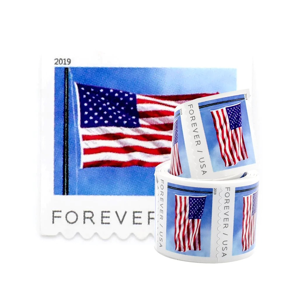 (2019) USPS Forever American Flag Stamps Rolls - Image 2