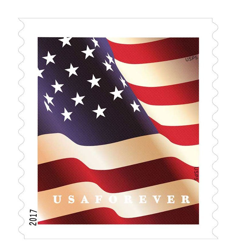 2017 U.S. Flag sheets Forever Stamps - Image 1
