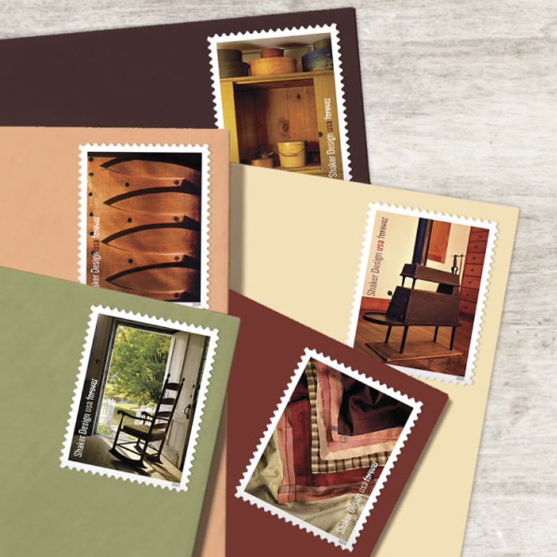 2024 Shaker Design Forever Stamps, Sheet of 12Forever 9.99c|Multiple Stamp Designs - Image 2