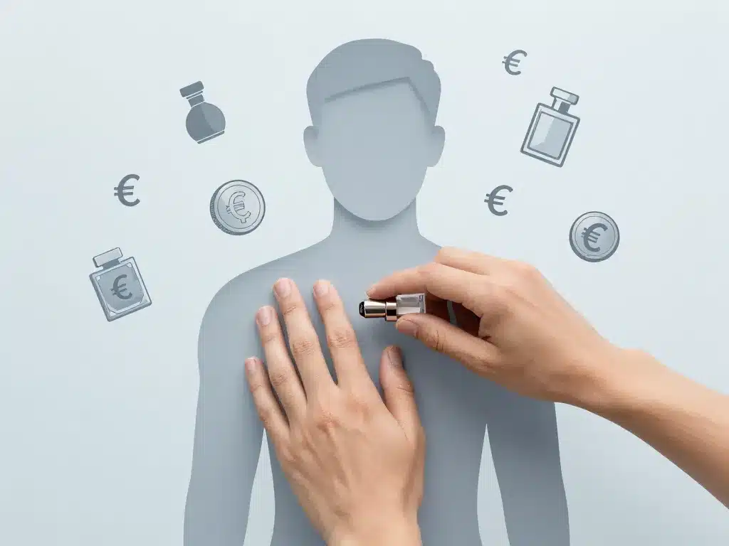 eau de toilette pour homme application points budget