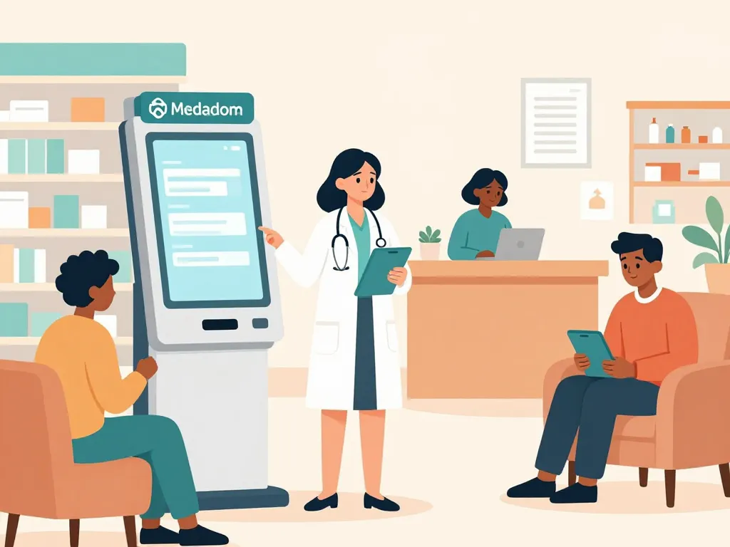 medadom avis utilisation borne téléconsultation