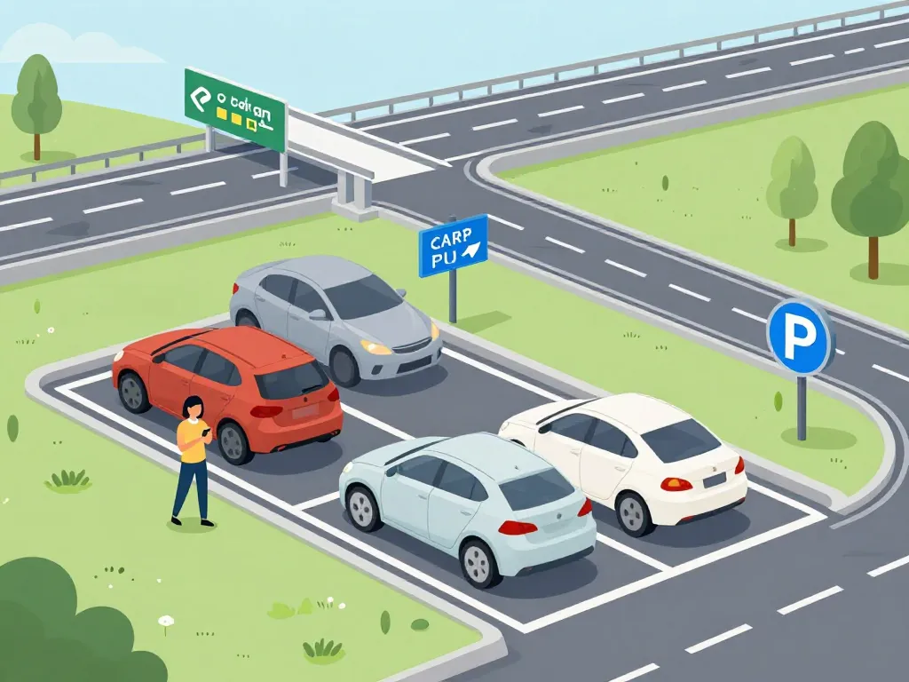 zone covoiturage nîmes ouest voiture parking accès autoroute