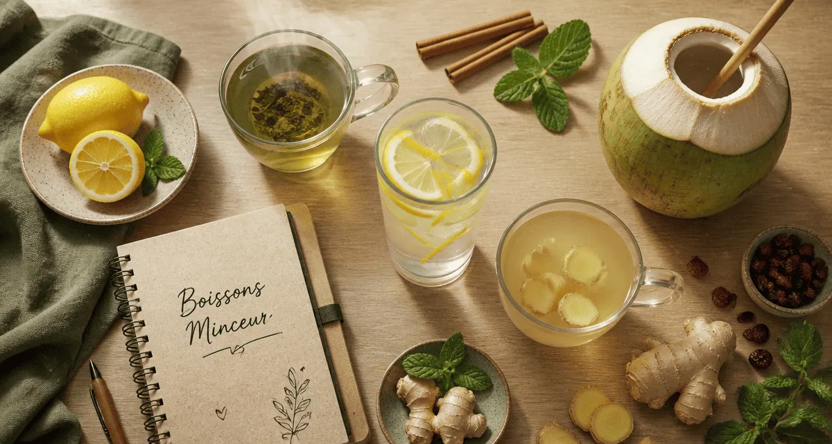 boisson pour perdre du poids naturelles