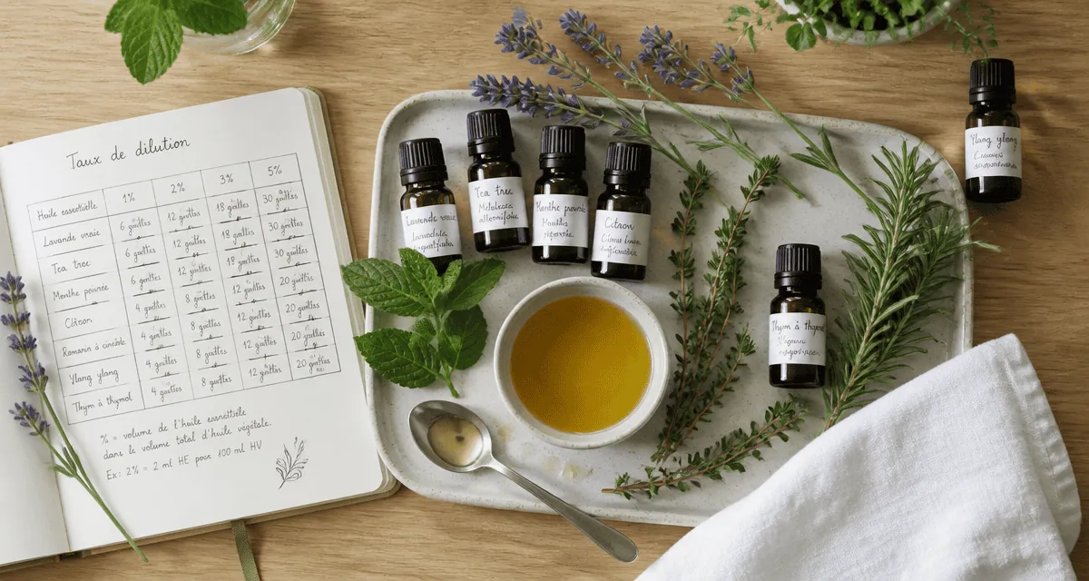 comment utiliser une huile essentielle plateau huiles végétales dosages