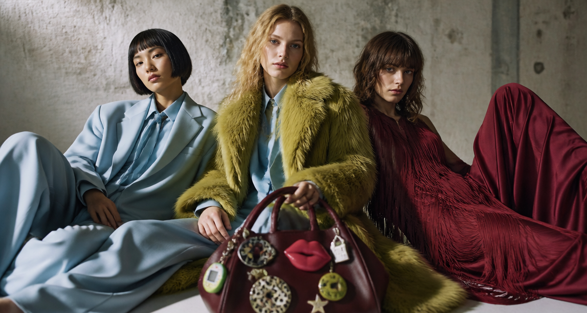 tendance mode 2025 mannequins looks maximalistes