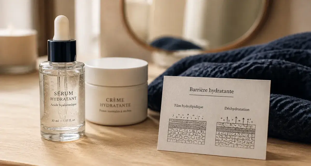 Comment hydrater sa peau : barrière cutanée et hydratation