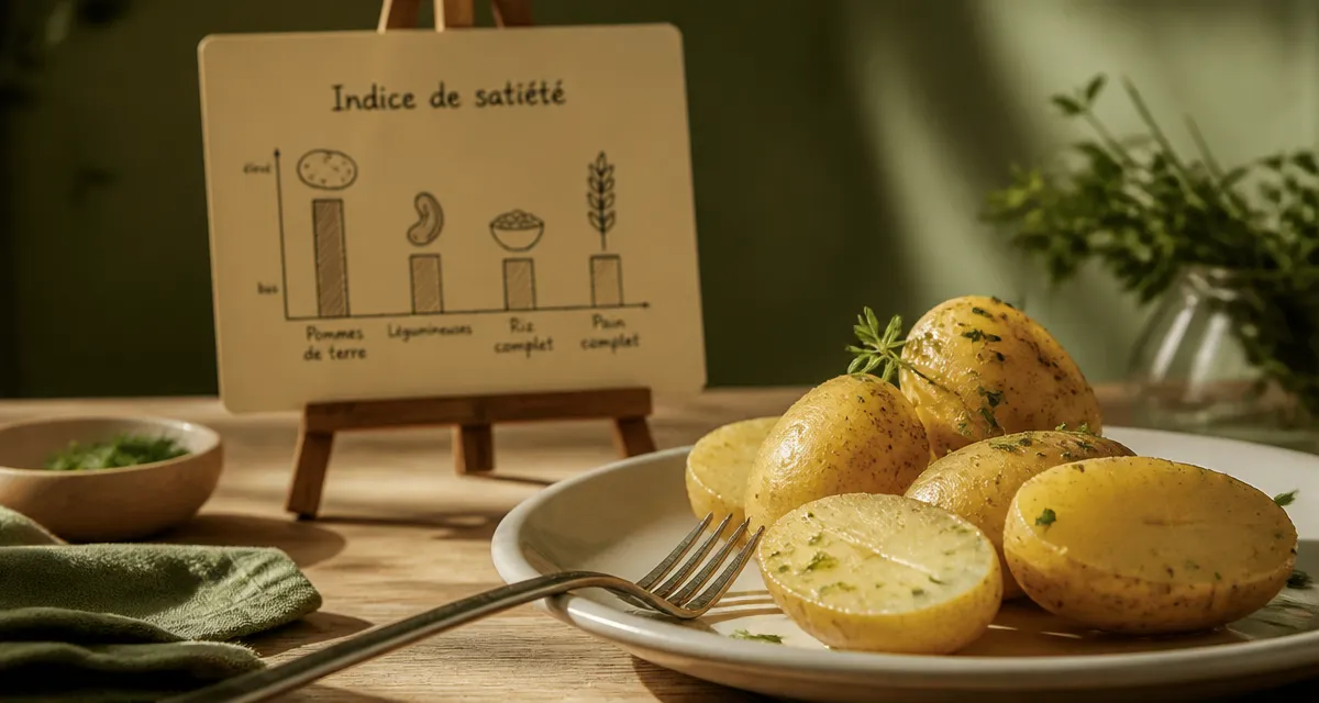 Régime au pomme de terre : pommes de terre vapeur et indice de satiété