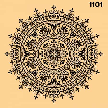 Mandala Schablone | 1101