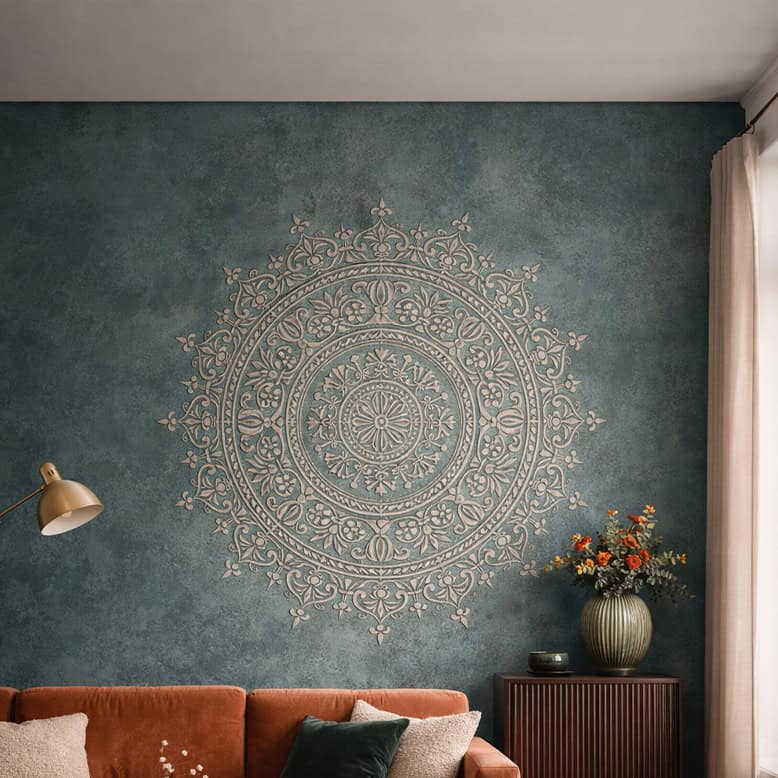 Mandala Schablone | 1101