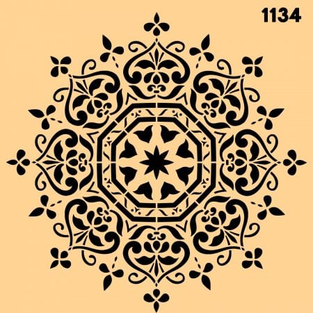 Mandala Schablone | 1134