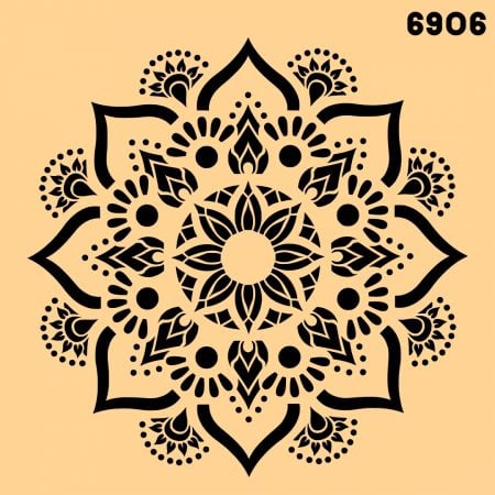 Mandala Schablone | 6906