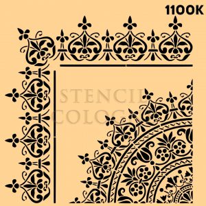 Mandala Schablone | 1100K