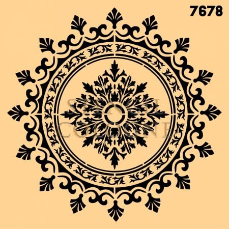 Mandala Schablone | 7678