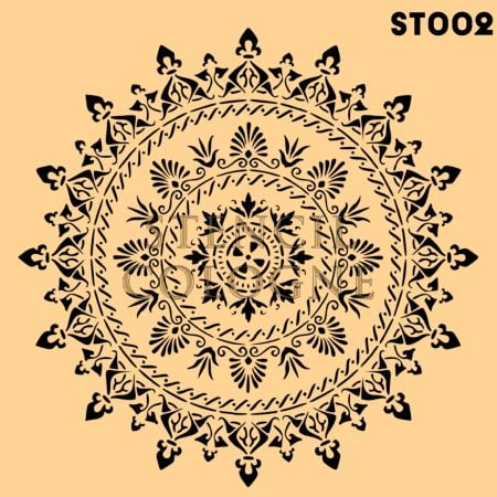 Mandala Schablone  | ST002