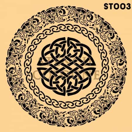 Mandala Schablone  | ST003