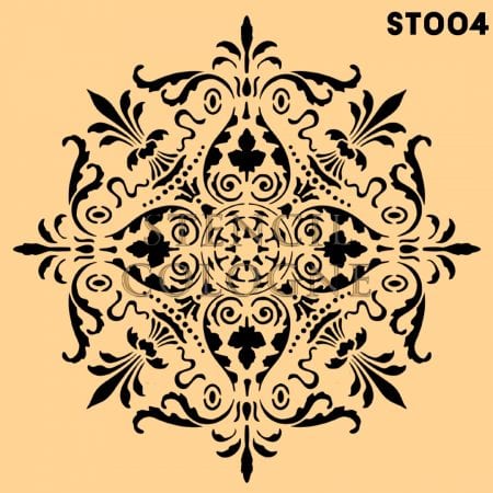 Mandala Schablone  | ST004