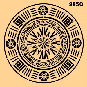 Mandala Schablone | 9850