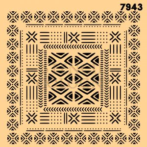 Authentisches Teppichmuster | 7943