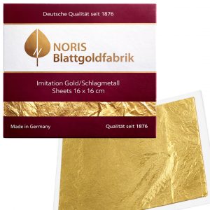 Schlagmetall 16 x 16cm | GOLD - ALUMINIUM