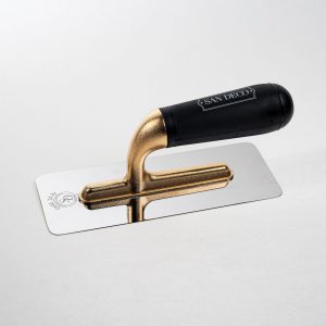 SanDeco Edelstahlkelle | Goldgriff (200x80mm)