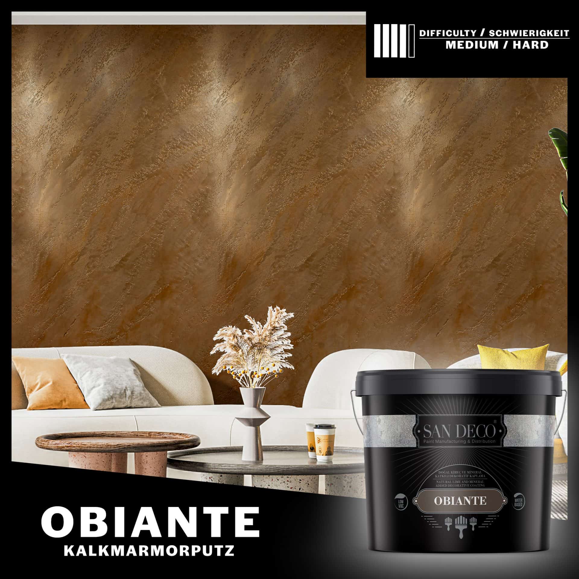SanDeco | Obiante (Kalkmarmorputz)