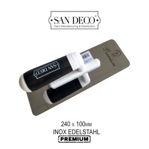 PREMIUM | SanDeco - Inox Edelstahlkelle (240x100mm)