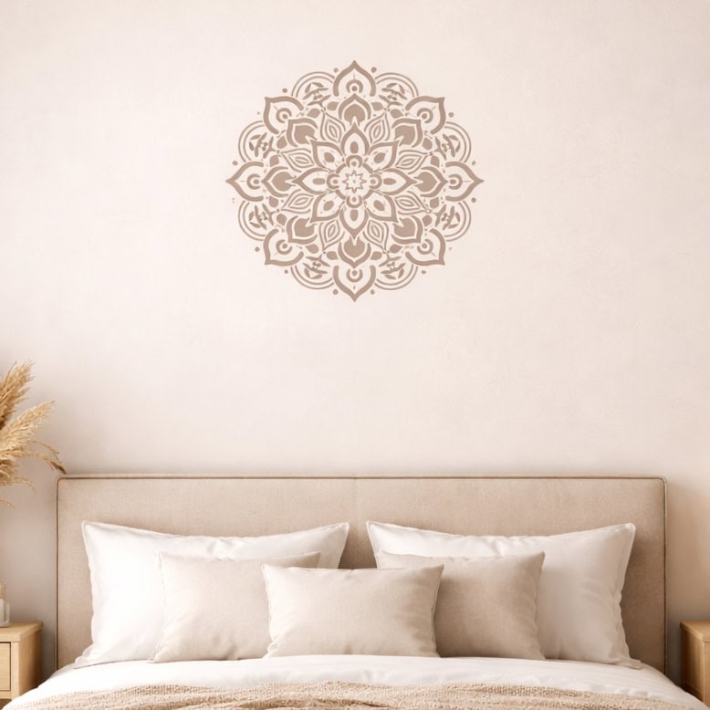 Florale Mandala Schablone | 1120