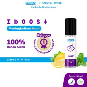 Cessa Immune Booster - Minyak Telon Essential Oil Untuk Meningkatkan Daya Tahan Tubuh Bayi