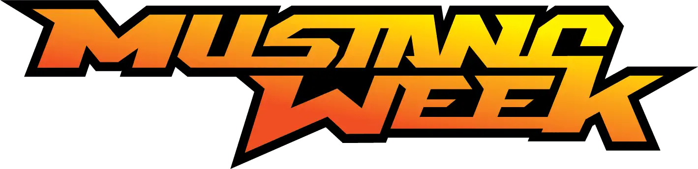 Classic Ford Mustang at Mustang Week car show event.