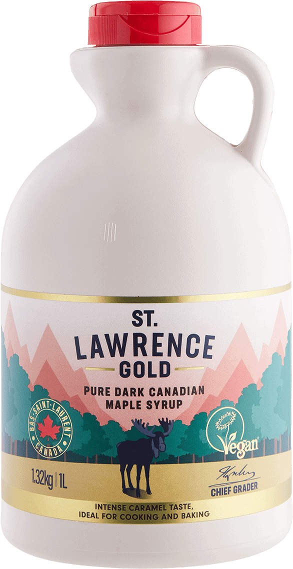 1L pure Dark Maple Syrup Jug